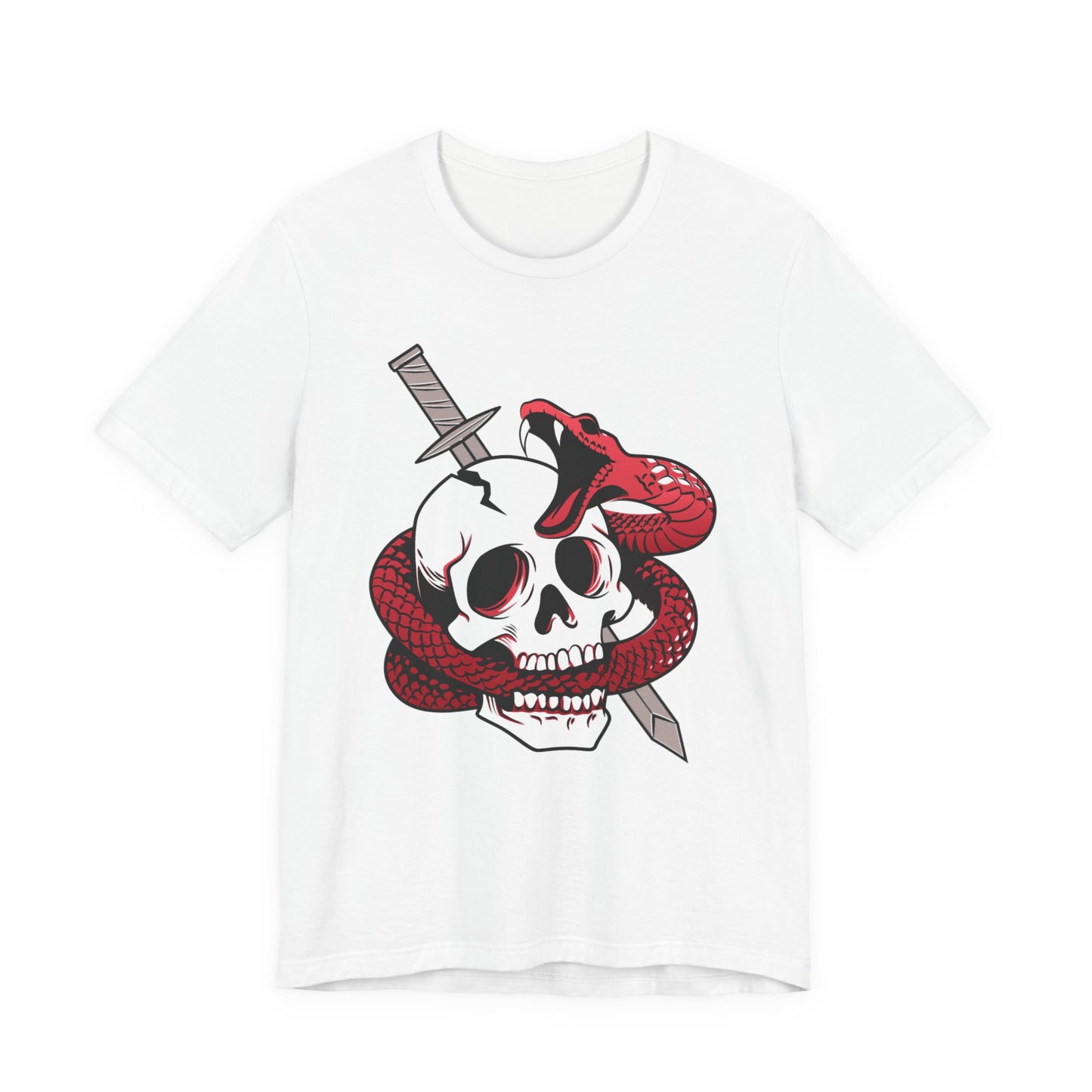 VTC Large Front Logo (Red) Premium Tee