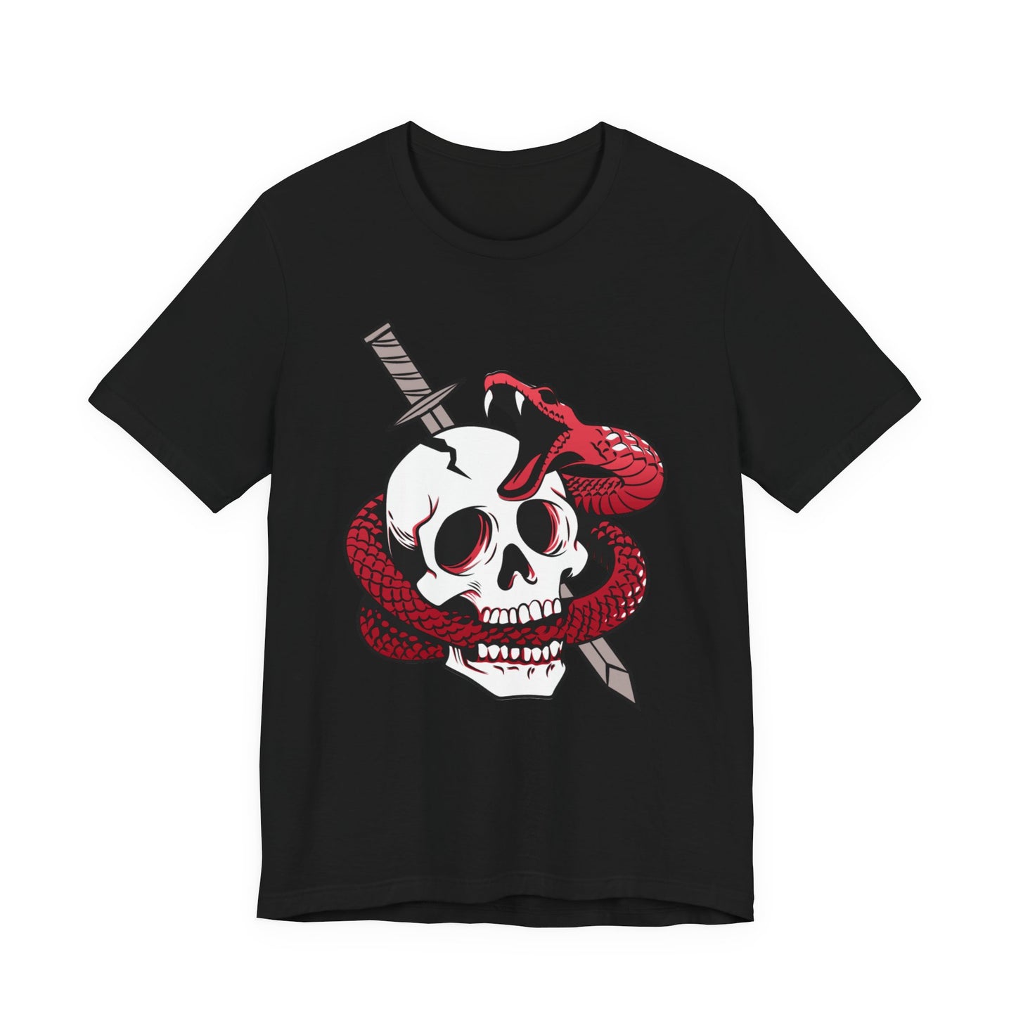 VTC Large Front Logo (Red) Premium Tee