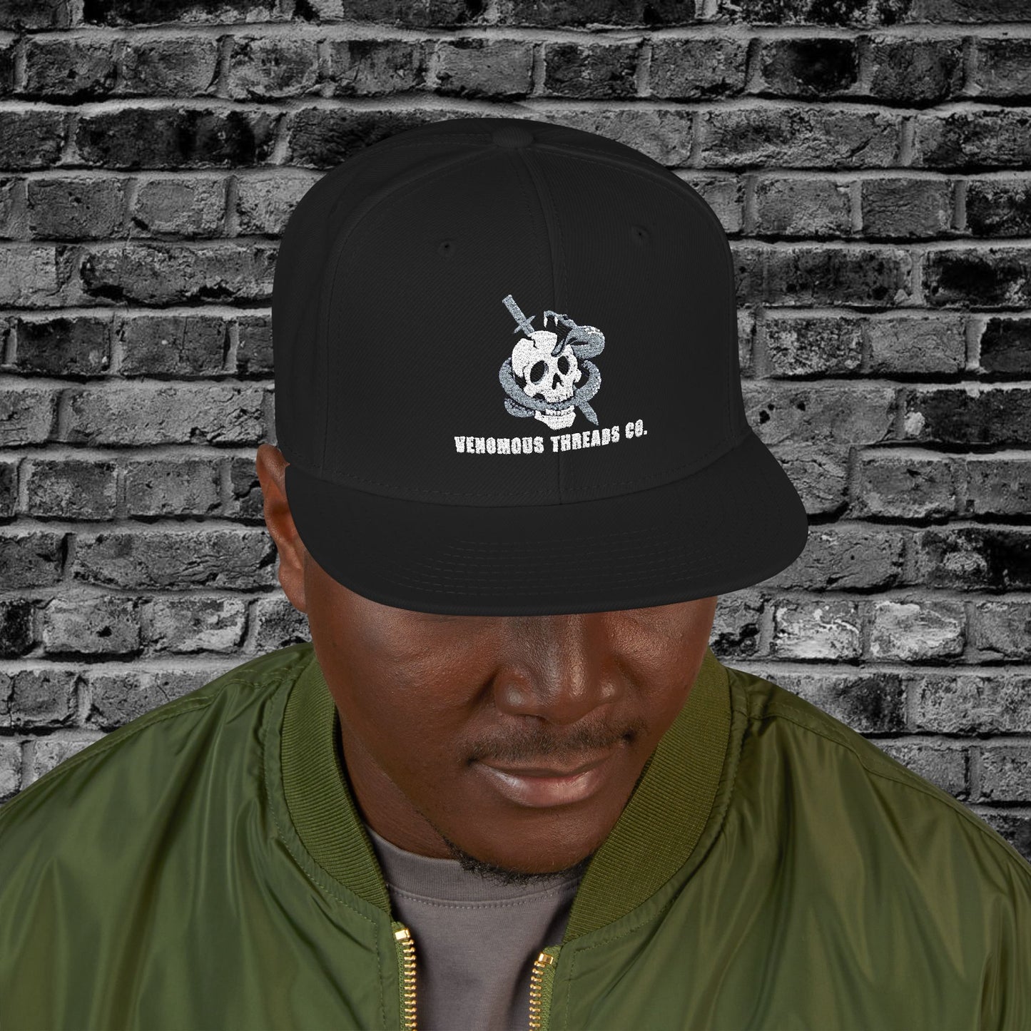VTC Embroidered Snapback Cap