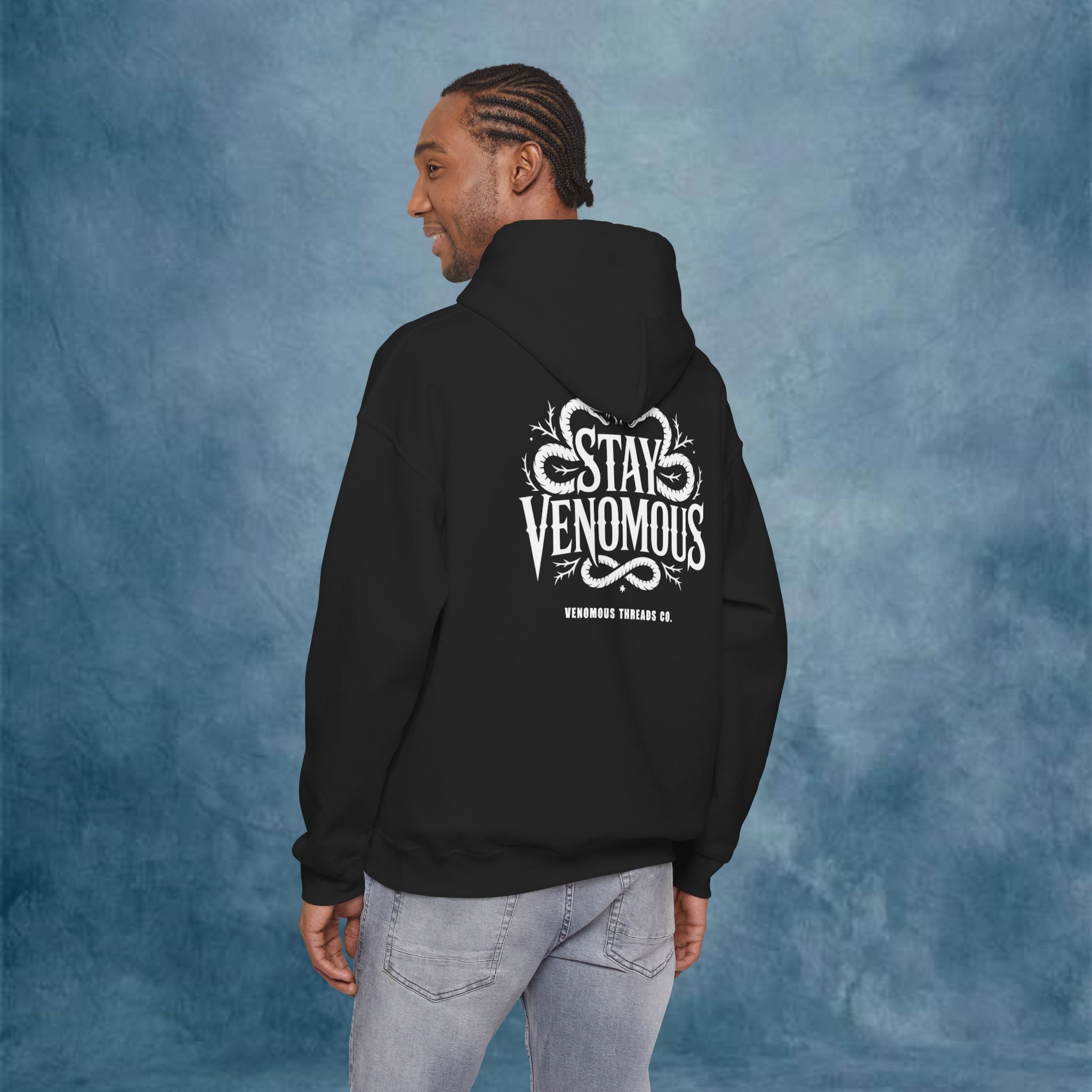 Stay Venomous Unisex Pullover Hoodie – Venomous Threads Co.