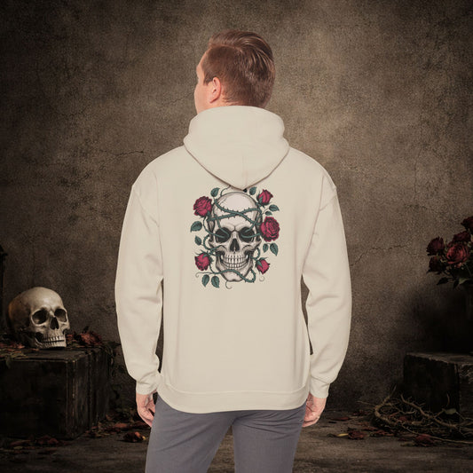Death in Bloom Pullover Hoodie